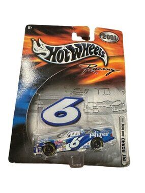 Hot Wheels 2001 Racing Die-Cast 1:64 Scale Mark Martin Pfizer #6 NASCAR